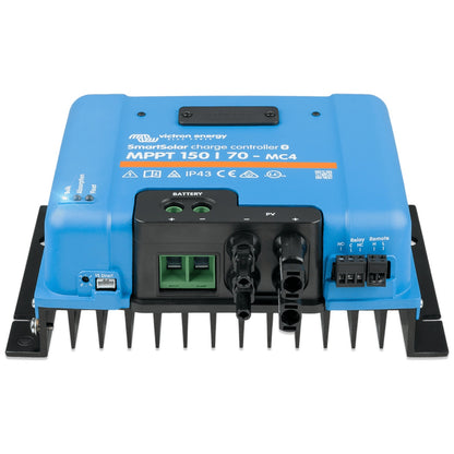 Victron Energy - 12/24/48V - 70A - SmartSolar 150/70-MC4 - Bluetooth - MPPT Solar Charge Controller