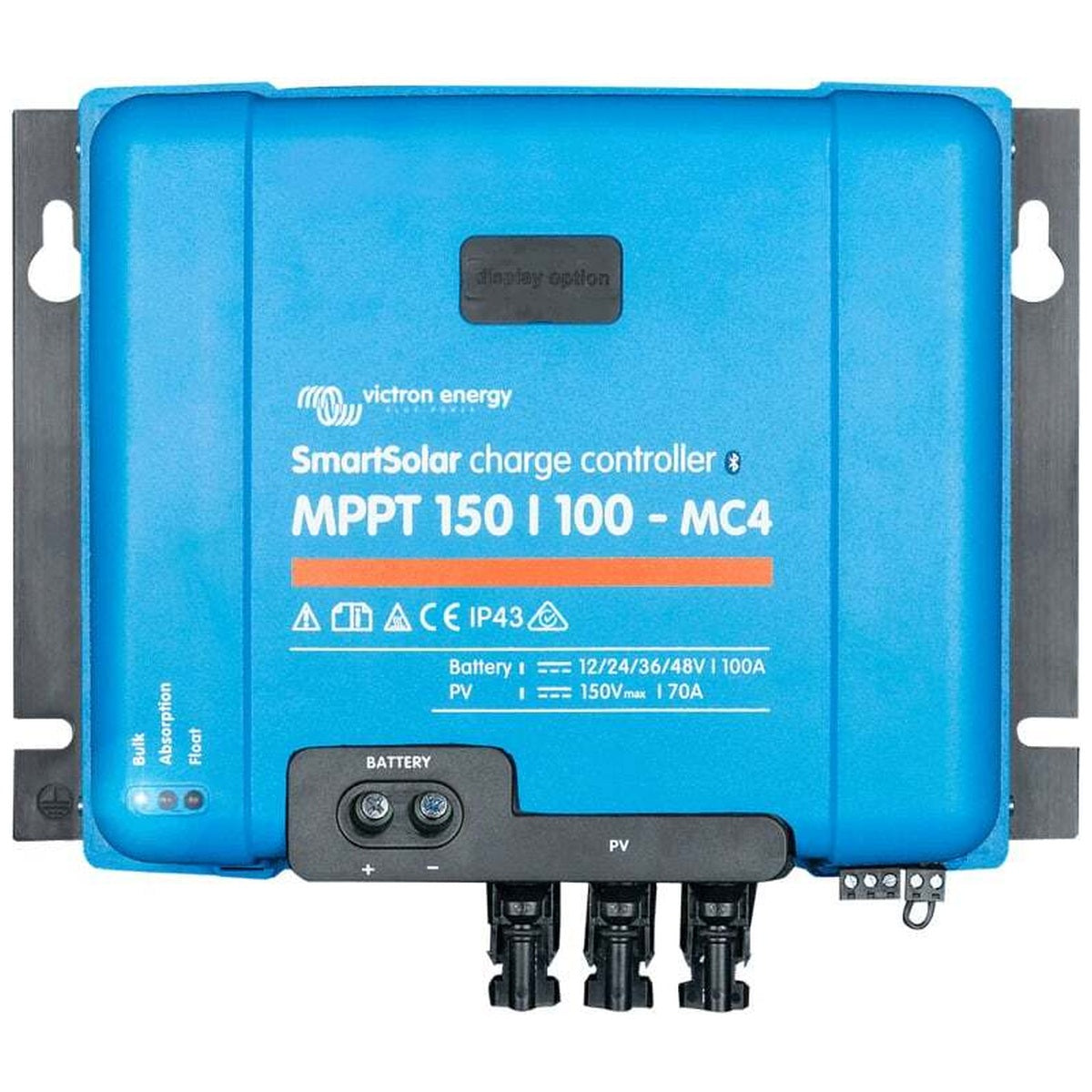 Victron Energy - 12/24/48V - 100A - SmartSolar 150/100-MC4 VE.CAN - Bluetooth - MPPT Solar Charge Controller