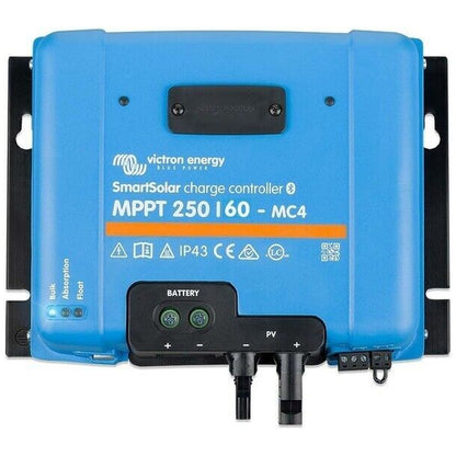 Victron Energy - 12/24/48V - 60A - SmartSolar 250/60-MC4 - Bluetooth - MPPT Solar Charge Controller
