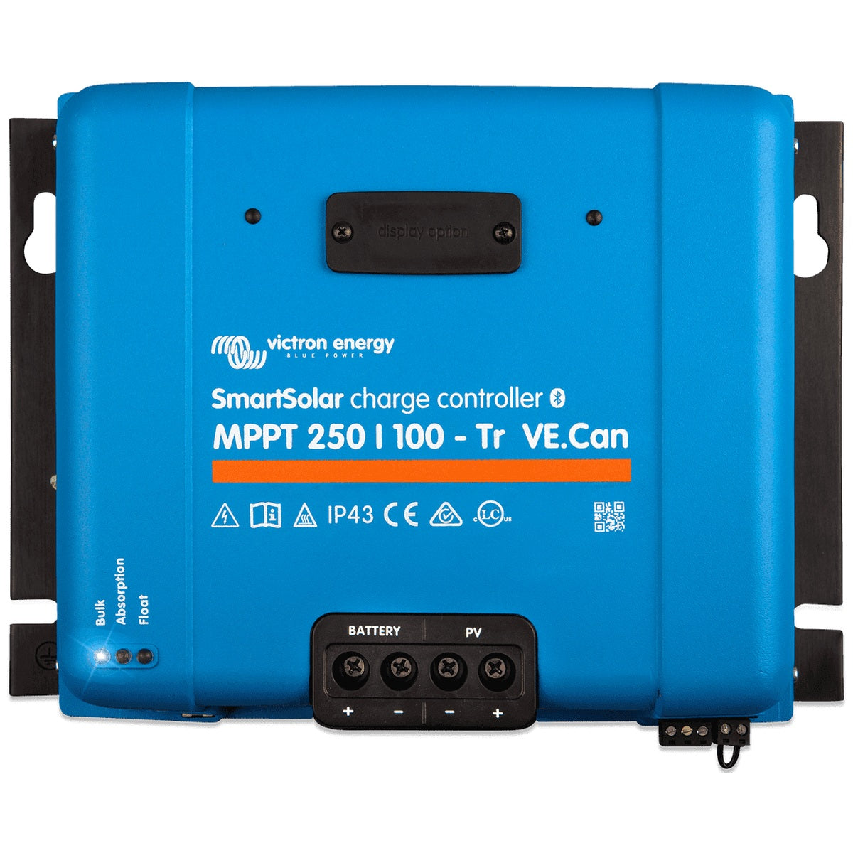 Victron Energy - 12/24/48V - 100A - SmartSolar 250/100-Tr VE.CAN - Bluetooth - MPPT Solar Charge Controller