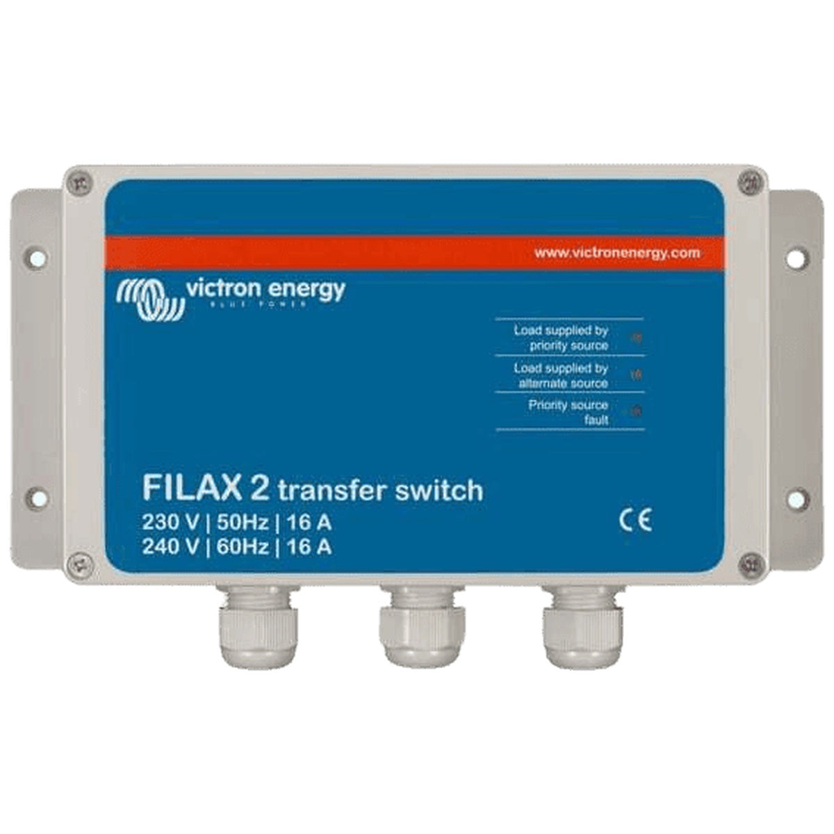 Victron Energy - 230V/50Hz Filax 2 Automatic Transfer Switch