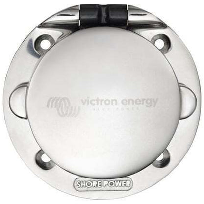 Victron Energy - 16A/250Vac CEE Stainless Steel Shore Power Inlet with Cover
