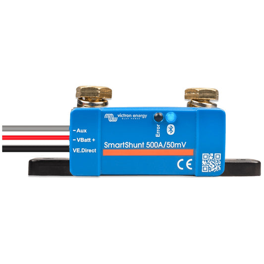 Victron Energy - 500A - SmartShunt - IP65 Bluetooth Battery Monitor