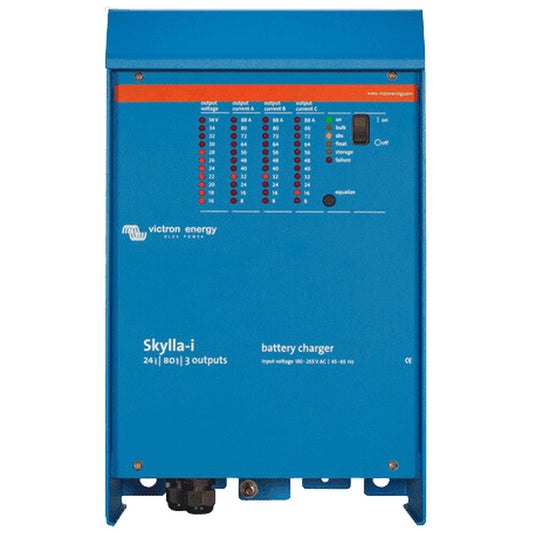 Victron Energy - 24V - 80A Skylla-i 24/80 (3) 230VAC/45-65Hz - Battery Charger