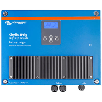 Victron Energy - 12V - 70A Skylla-IP65 12/70 (3) 120-240V - Battery Charger