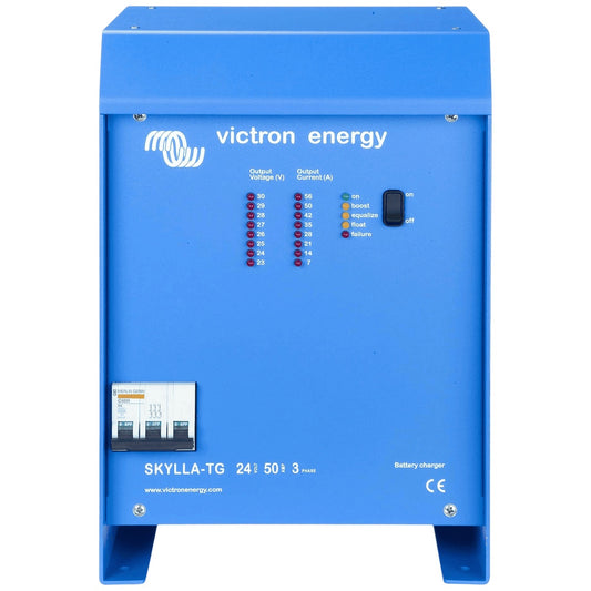 Victron Energy - 24V - 50A Skylla-TG 24/50 3-phase (1+1) - Battery Charger