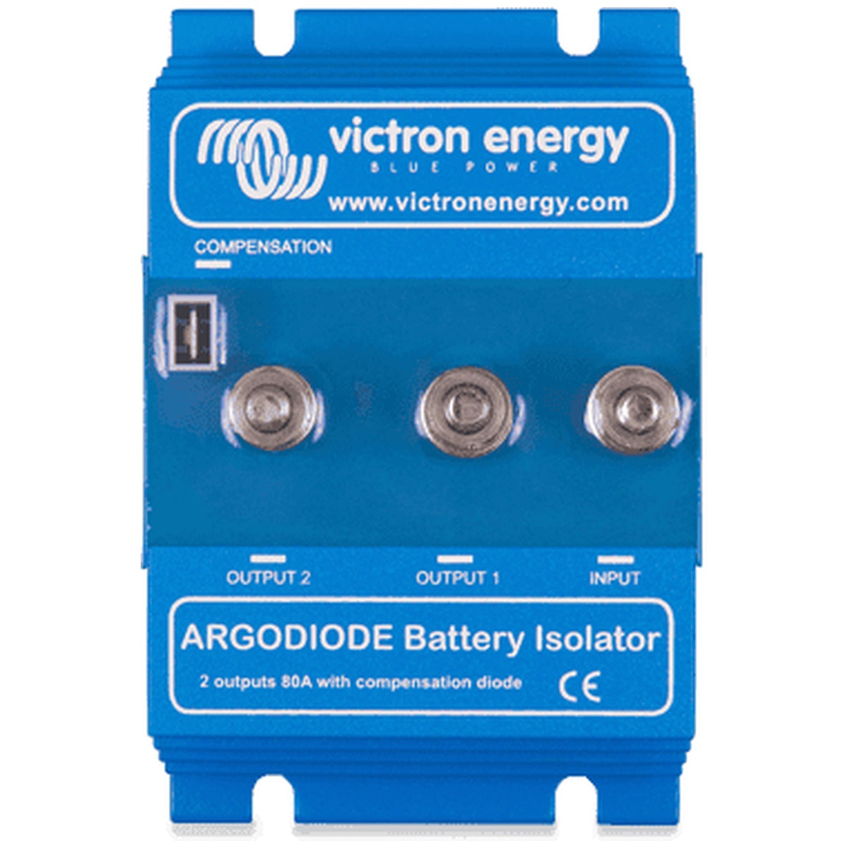 Victron Energy - 12/24V -  Argodiode 80-2SC - Battery Isolator - 2 Batteries