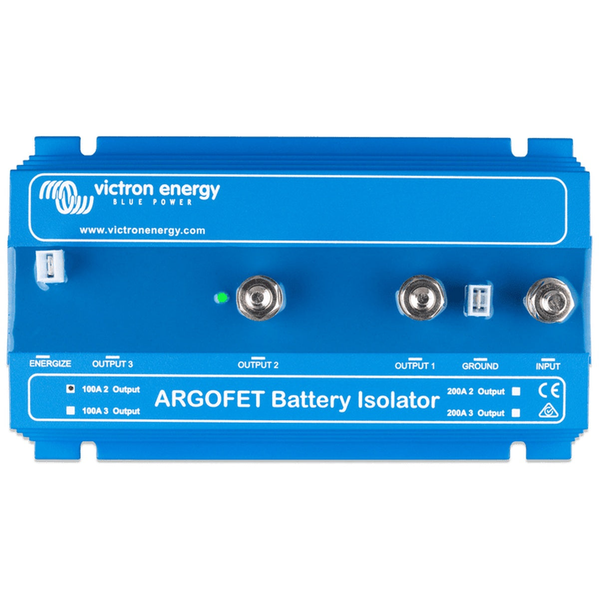 Victron Energy - 12/24V - Argofet 100-2 - Battery Isolator - 2 Batteries