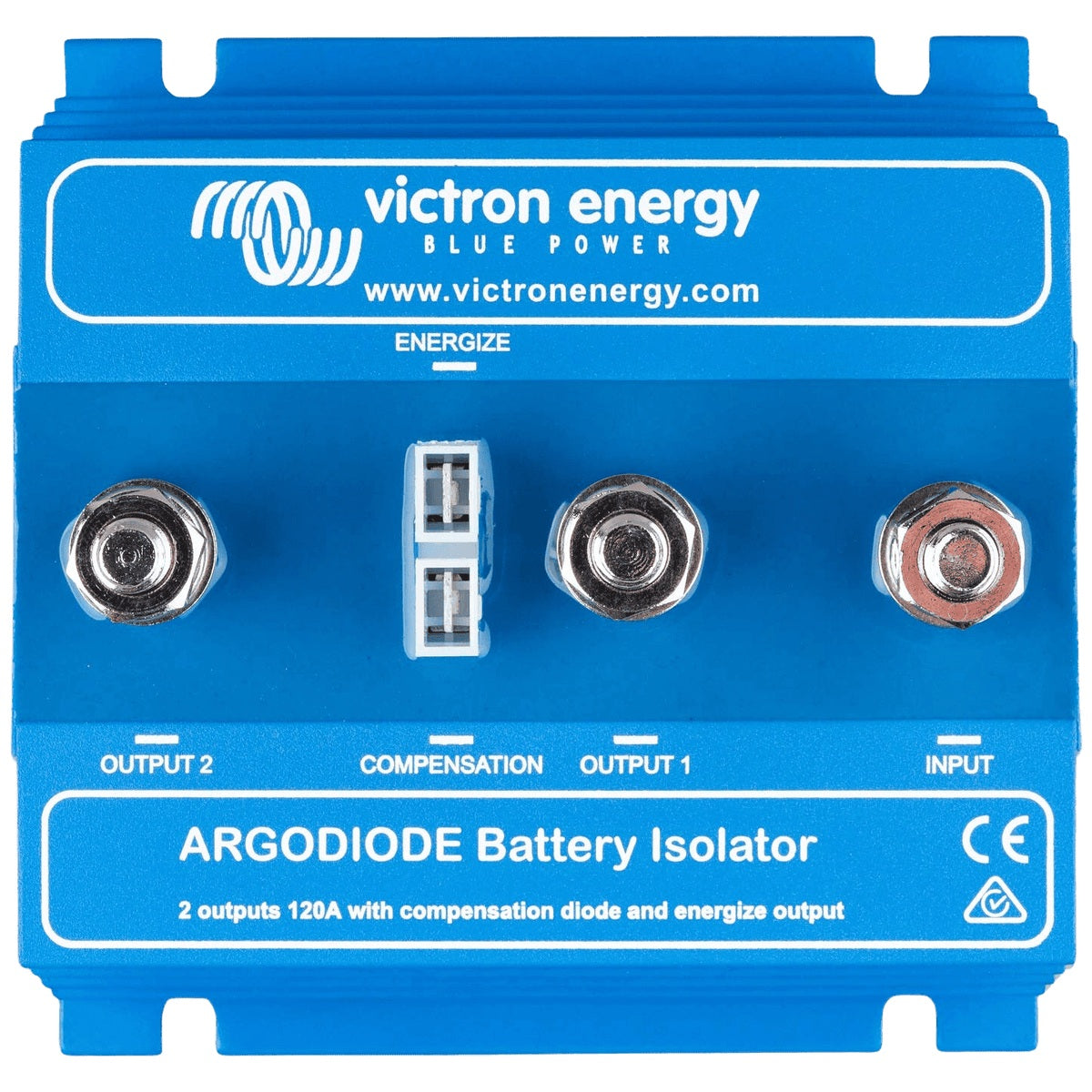 Victron Energy - 12/24V - Argodiode 100-2AC - Battery Isolator - 2 Batteries