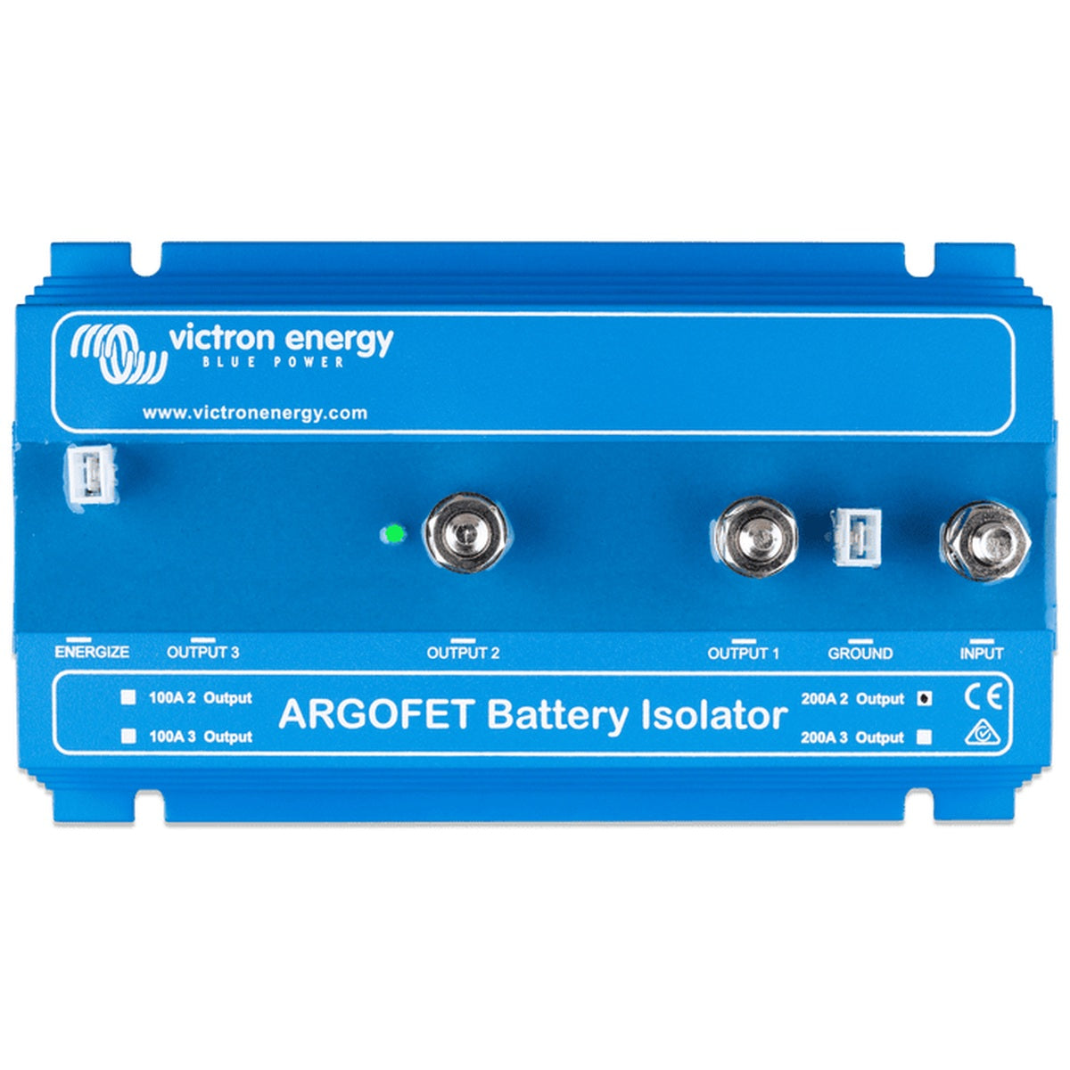 Victron Energy - 12/24V - Argofet 200-2 - Battery Isolator - 2 Batteries