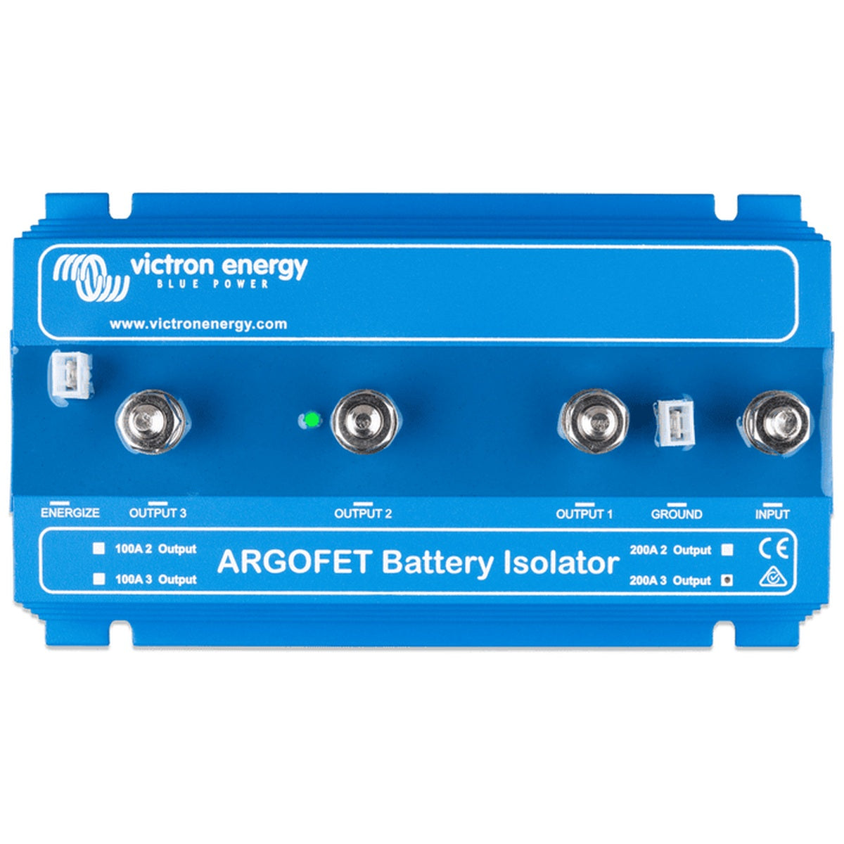 Victron Energy - 12/24V - Argofet 200-3 - Battery Isolator - 3 Batteries