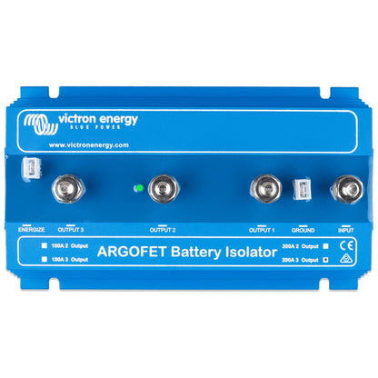 Victron Energy - 12/24V - Argofet 200-3 - Battery Isolator - 3 Batteries