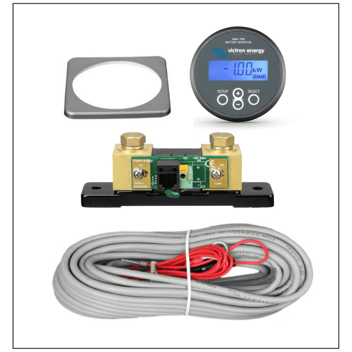 Victron Energy - BMV-702 Grey (Non-Bluetooth) - Battery Monitor