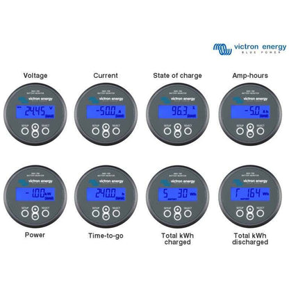 Victron Energy - BMV-702 Black (Non-Bluetooth) - Battery Monitor