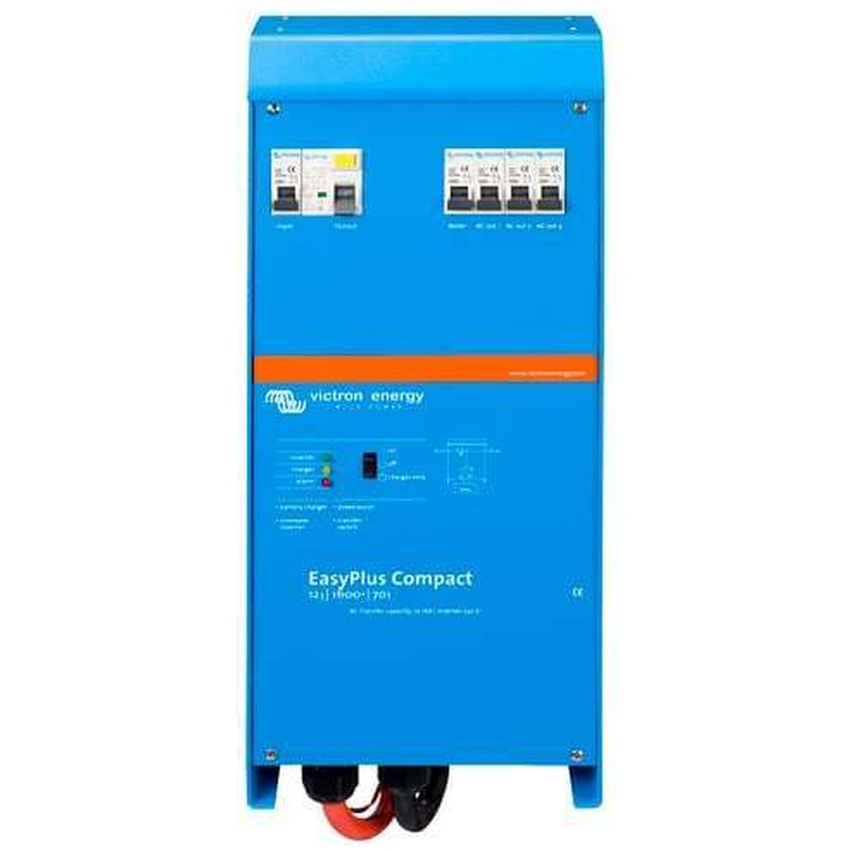 Victron Energy - 12V - 1600VA EasyPlus 12/1600/70-16 - Inverter/Charger - w/ CBs
