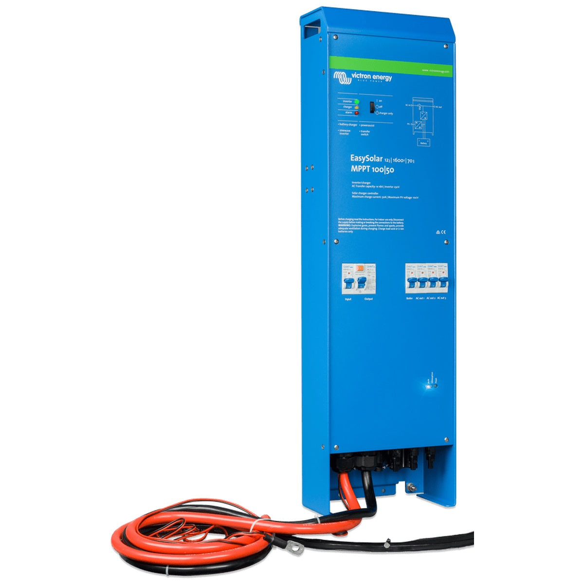 Victron Energy - 12V - 1600VA EasySolar 12/1600/70-16 - Inverter/Charger/MPPT 100/50