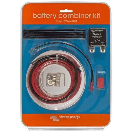 Victron Energy - 12/24V - Cyrix-ct Intelligent Battery Combiner Kit 12/24V-120A VSR