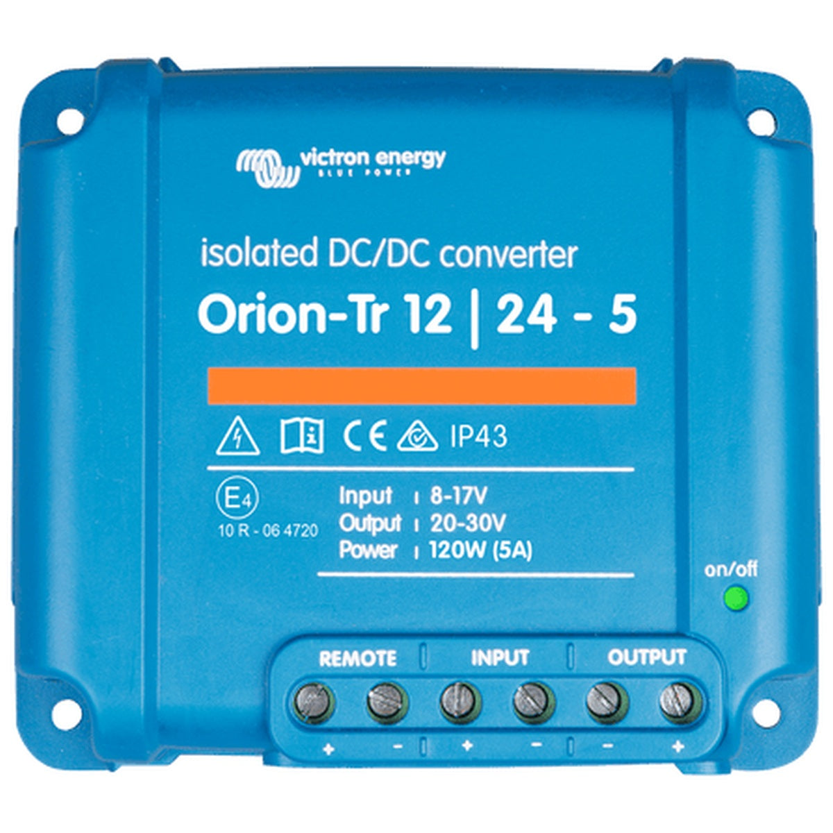 Victron Energy - 12V to 24V - Orion-Tr - 12/24-5A - Isolated DC-DC Converter