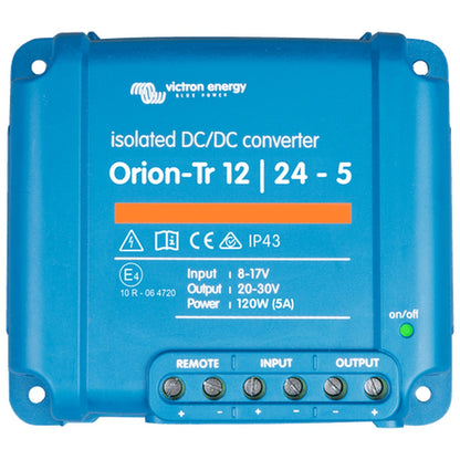 Victron Energy - 12V to 24V - Orion-Tr - 12/24-5A - Isolated DC-DC Converter