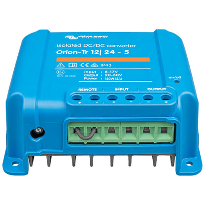Victron Energy - 12V to 24V - Orion-Tr - 12/24-5A - Isolated DC-DC Converter