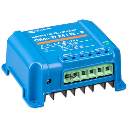 Victron Energy - 24V to 12V - Orion-Tr - 24/12-9A - Isolated DC-DC Converter