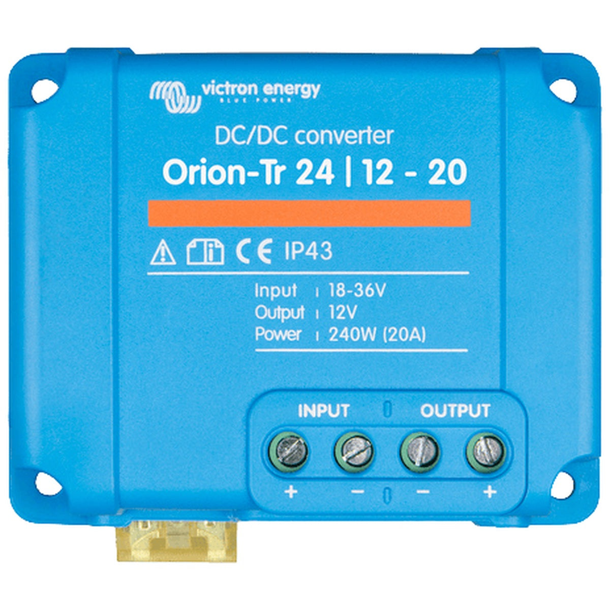 Victron Energy - 24V to 12V - Orion-Tr - 24/12-20A - Non-Isolated DC-DC Converter