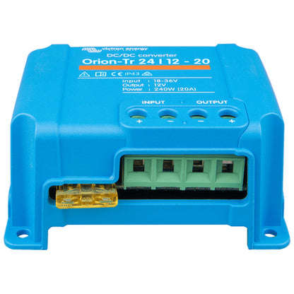 Victron Energy - 24V to 12V - Orion-Tr - 24/12-20A - Non-Isolated DC-DC Converter