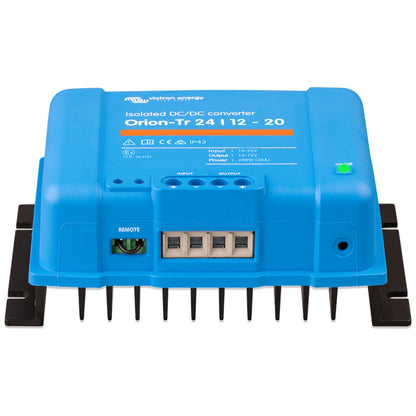 Victron Energy - 24V to 12V - Orion-Tr - 24/12-10A - Isolated DC-DC Converter