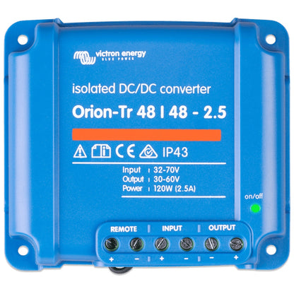 Victron Energy - 48V to 48V - Orion-Tr - 48/48-2.5A - Isolated DC-DC Converter