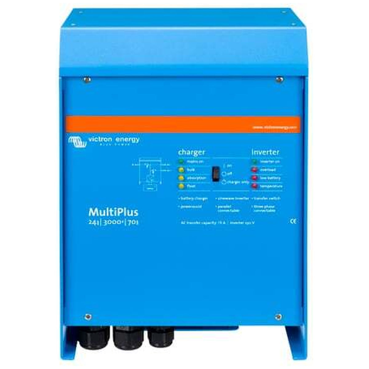 Victron Energy - 24V - 3000VA MultiPlus 24/3000/70-16 - Inverter/Charger