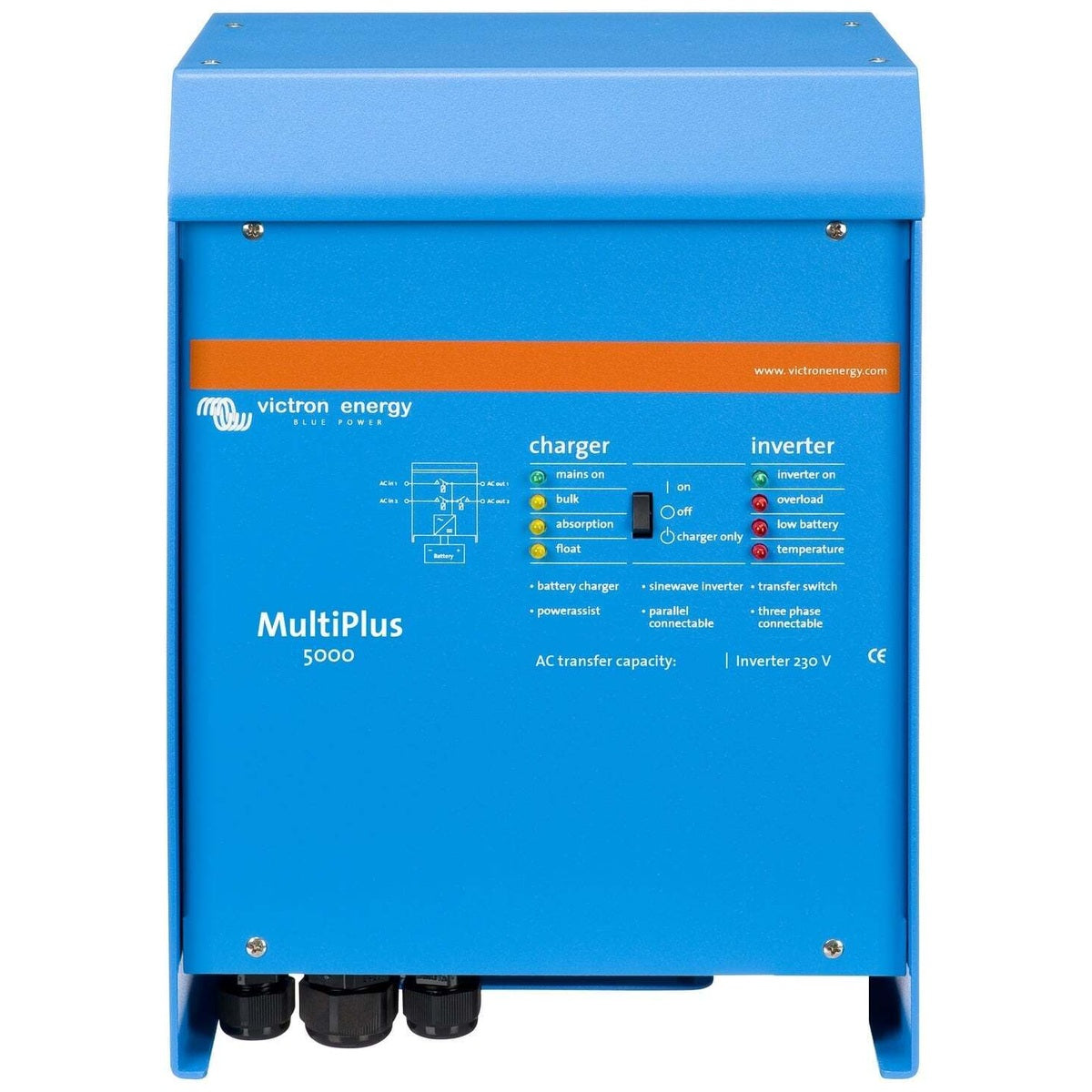 Victron Energy - 24V - 5000VA MultiPlus 24/5000/120-100 - Inverter/Charger