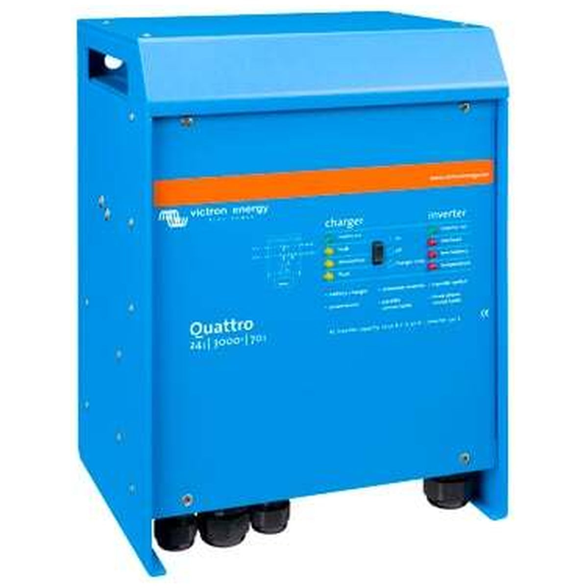 Victron Energy - 24V - 3000VA Quattro 24/3000/70-50/50 Inverter/Charger