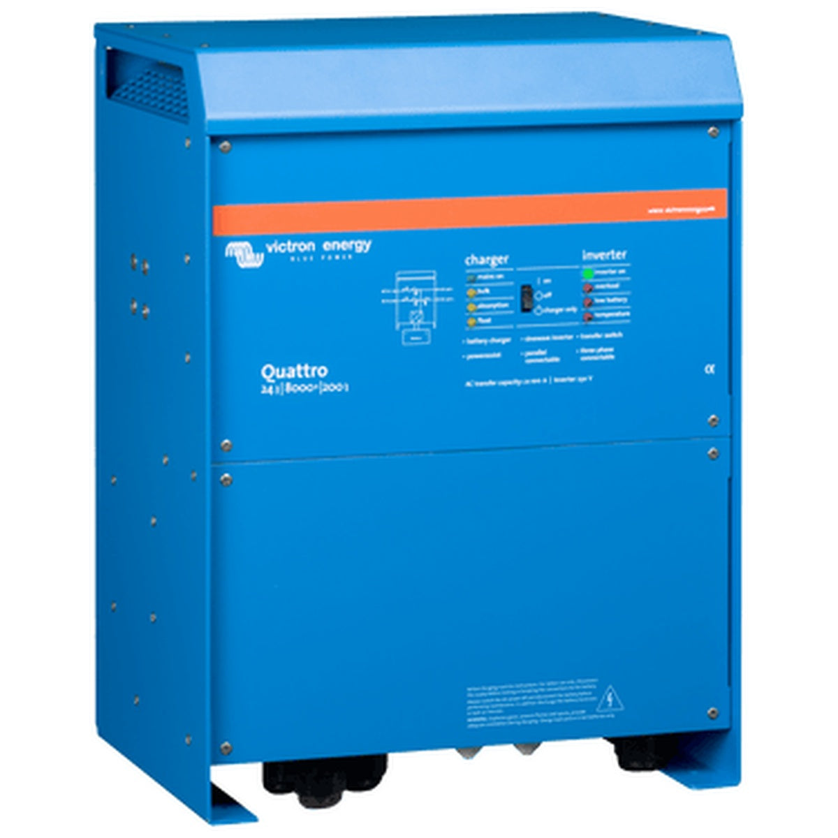 Victron Energy - 24V- 8000VA Quattro 24/8000/200-100/100+50A Aux Inverter/Charger
