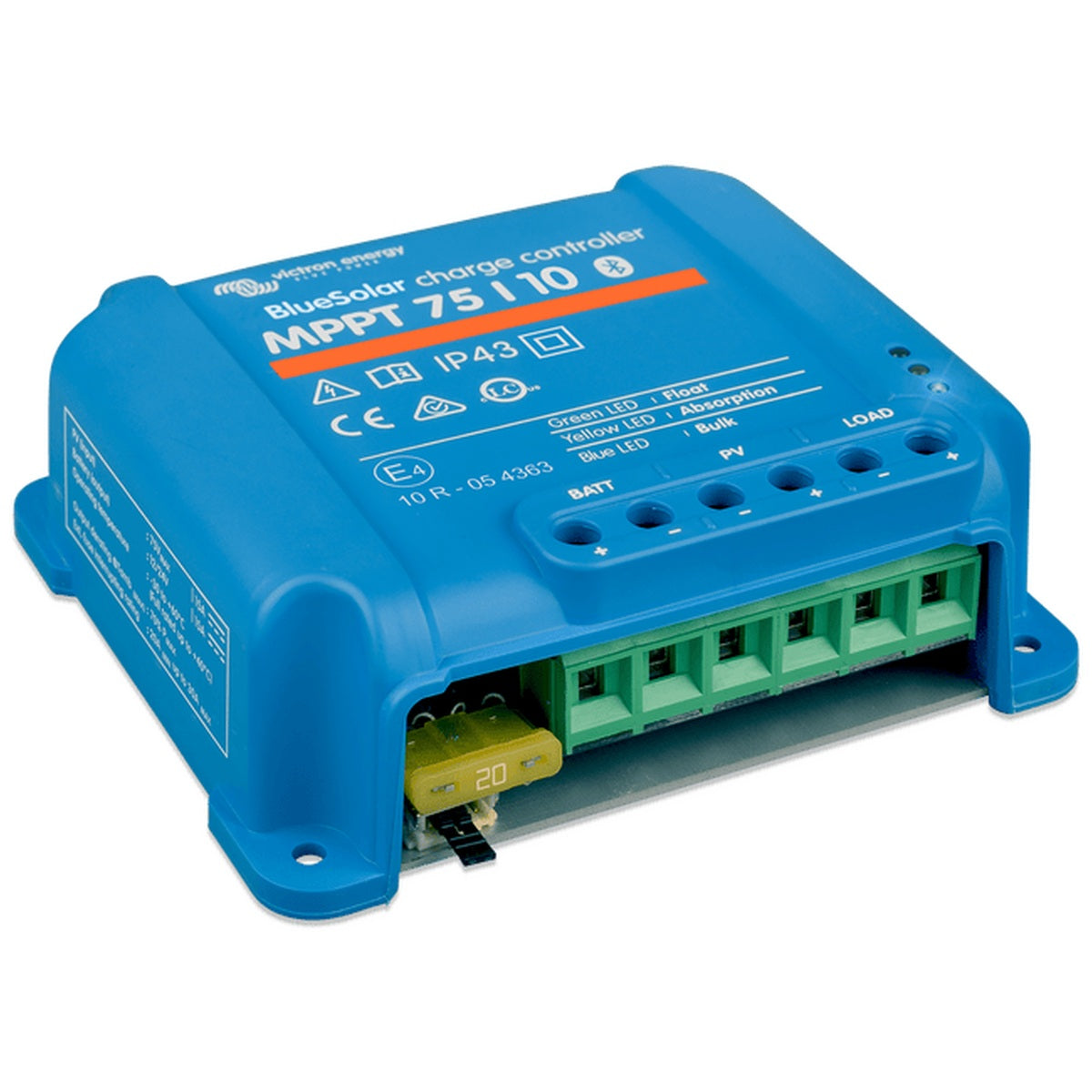 Victron Energy - 12/24V - 75/10 - BlueSolar MPPT Non-Bluetooth - Solar Charge Controller