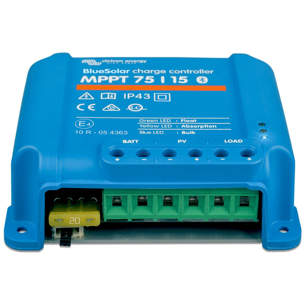 Victron Energy - 12/24V - 75/15 - BlueSolar MPPT Non-Bluetooth - Solar Charge Controller