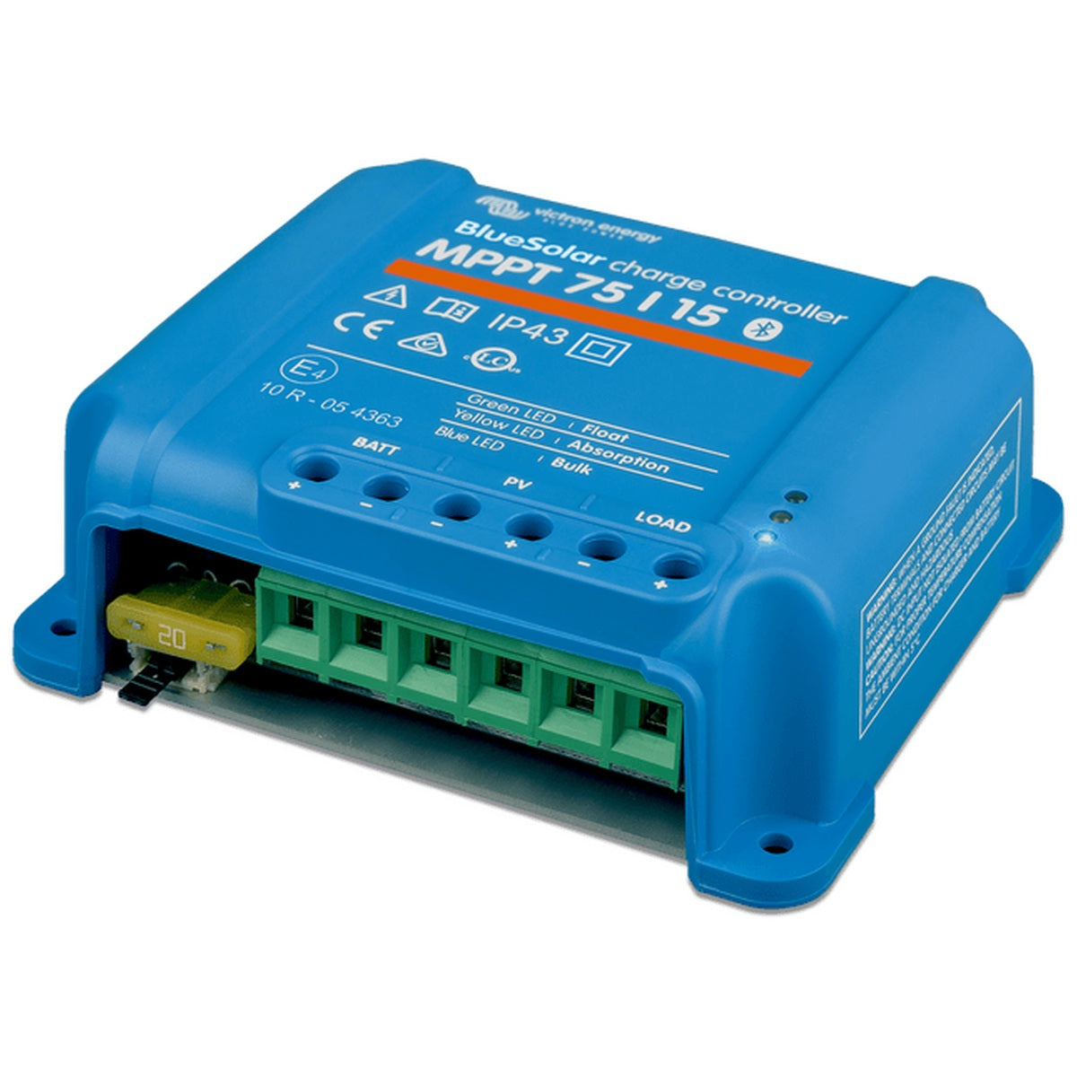 Victron Energy - 12/24V - 75/15 - BlueSolar MPPT Non-Bluetooth - Solar Charge Controller