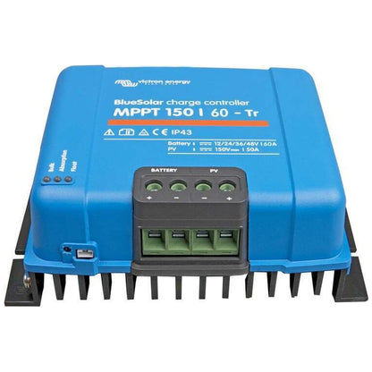 Victron Energy - 12/24/48V - BlueSolar MPPT 150/60-Tr - Non-Bluetooth - Solar Charge Controller