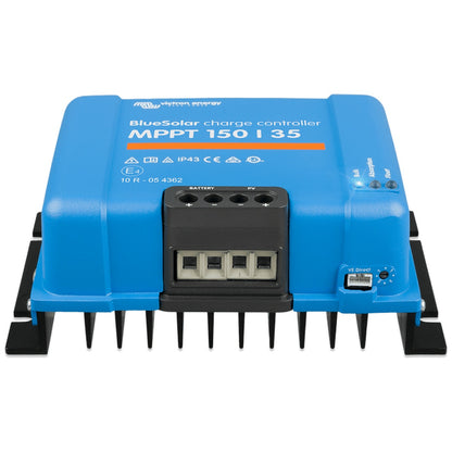 Victron Energy - 12/24/48V - BlueSolar MPPT 150/35 - Non-Bluetooth - Solar Charge Controller