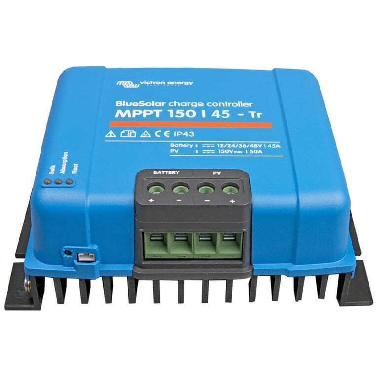 Victron Energy - 12/24/48V - BlueSolar MPPT 150/45-Tr - Non-Bluetooth - Solar Charge Controller
