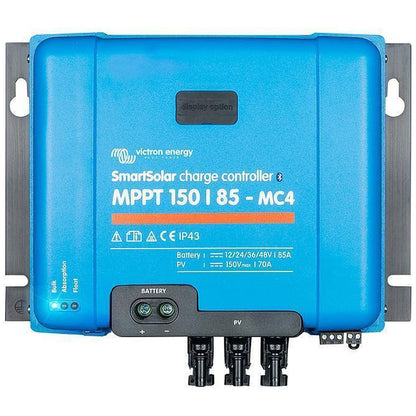 Victron Energy - 12/24/48V - 85A - SmartSolar 150/85-MC4 VE.CAN - Bluetooth - MPPT Solar Charge Controller