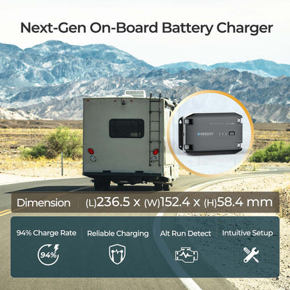 Renogy - 12V - 40A - DC to DC Battery Charger