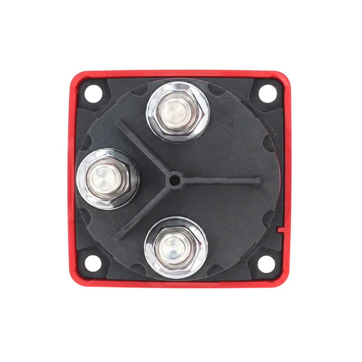Exotronic - 300A - Red 3 Position (OFF/1/2) Battery Selector Switch