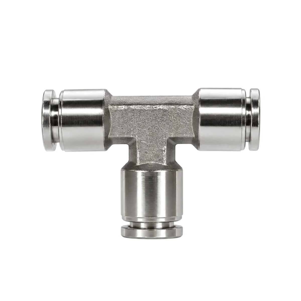 Exotronic - 'T' 10mm OD Stainless Steel PTFE Tube Joiner