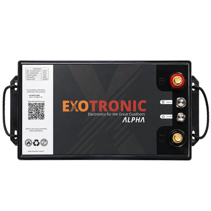 Exotronic - 12V - 340AH - Alpha IP67 Smart Bluetooth Lithium Battery