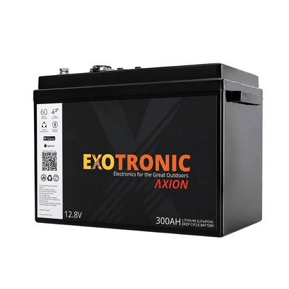Exotronic - 12V - 300AH - Axion CANBus Bluetooth Lithium Battery