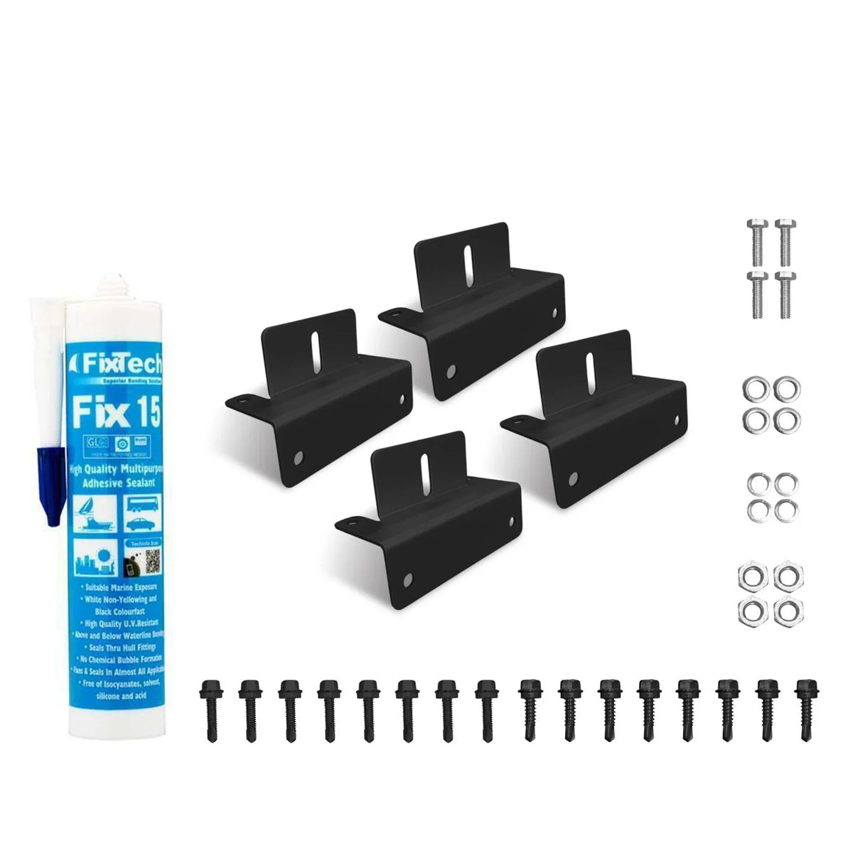 Exotronic - Single Solar Panel Mounting Kit