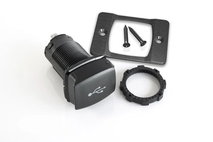 Scanstrut - 12/24V - Flip Pro - USB-A & USB-C Socket with Front-Fit Bezel