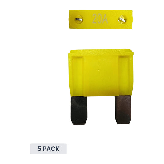 Exotronic - 20A - Maxi Blade Fuse (Pack of 5)