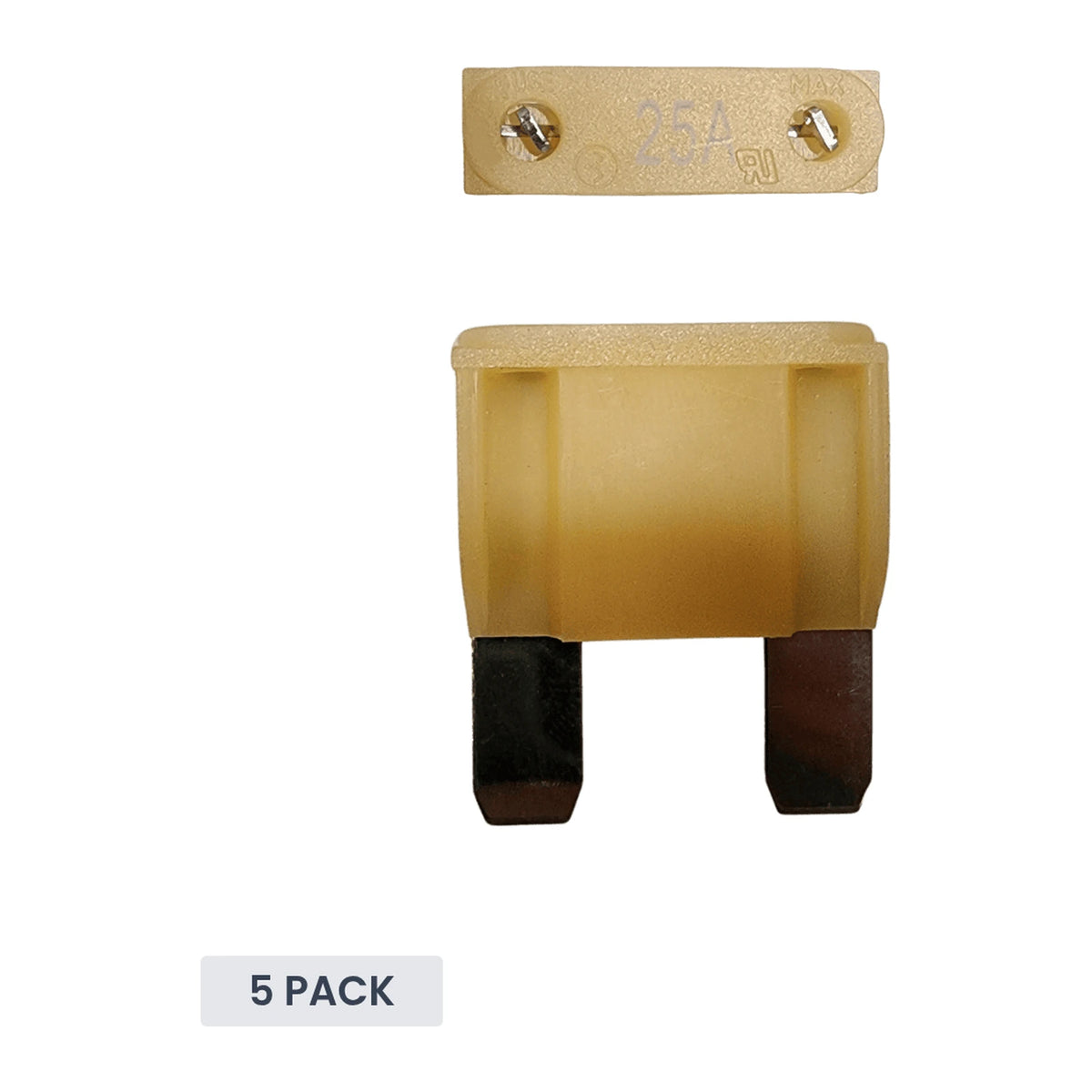 Exotronic - 25A - Maxi Blade Fuse (Pack of 5)