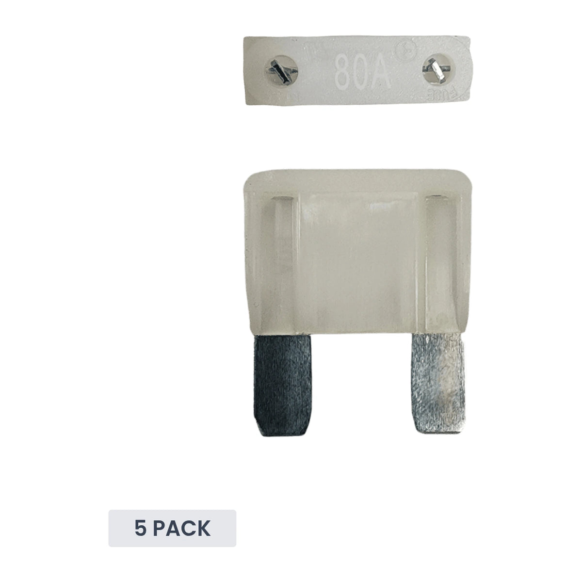 Exotronic - 80A - Maxi Blade Fuse (Pack of 5)